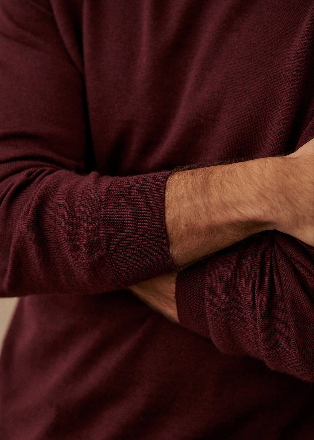 Pull Nils - Bordeaux
