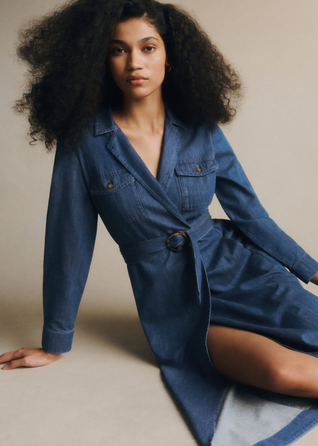 Robe Filomena - Bleu Foncé