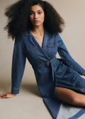 Robe Filomena - Bleu Foncé
