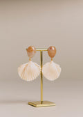 Boucles d'oreilles Isla - Ecru Multi
