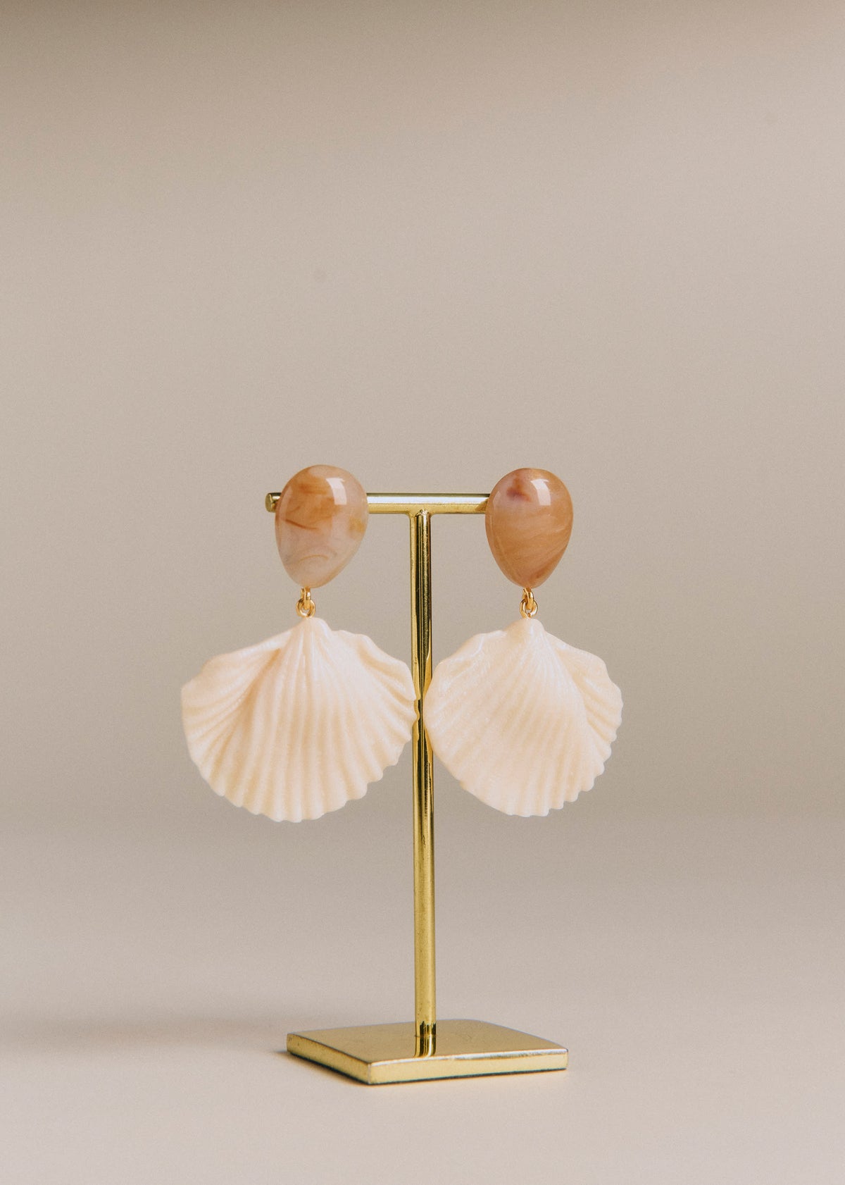 Boucles d'oreilles Isla - Ecru Multi