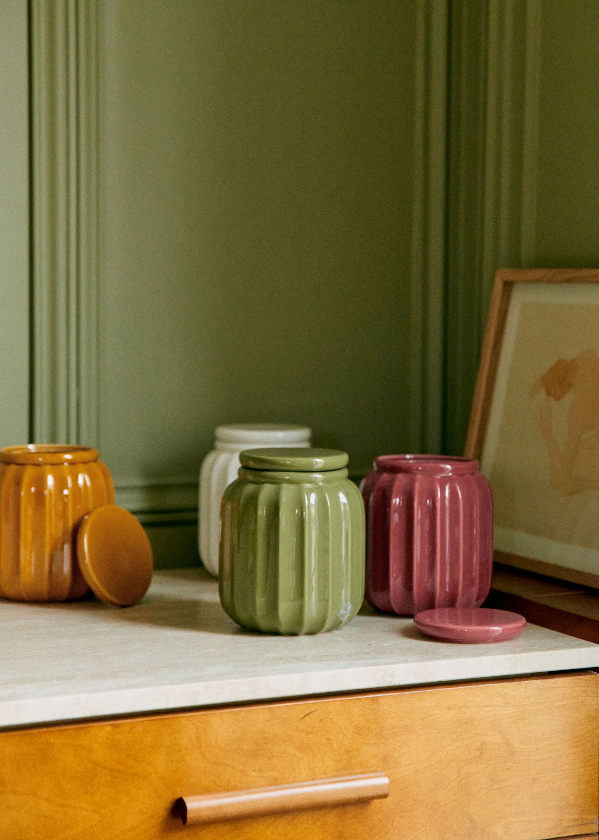 Vase Traviata - Vert Sauge