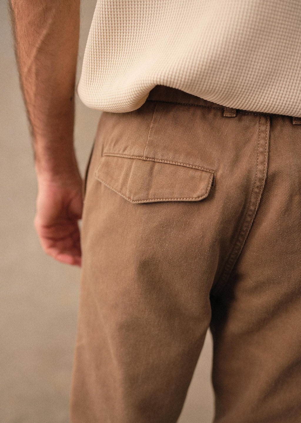 Pantalon Shane - Camel Délavé