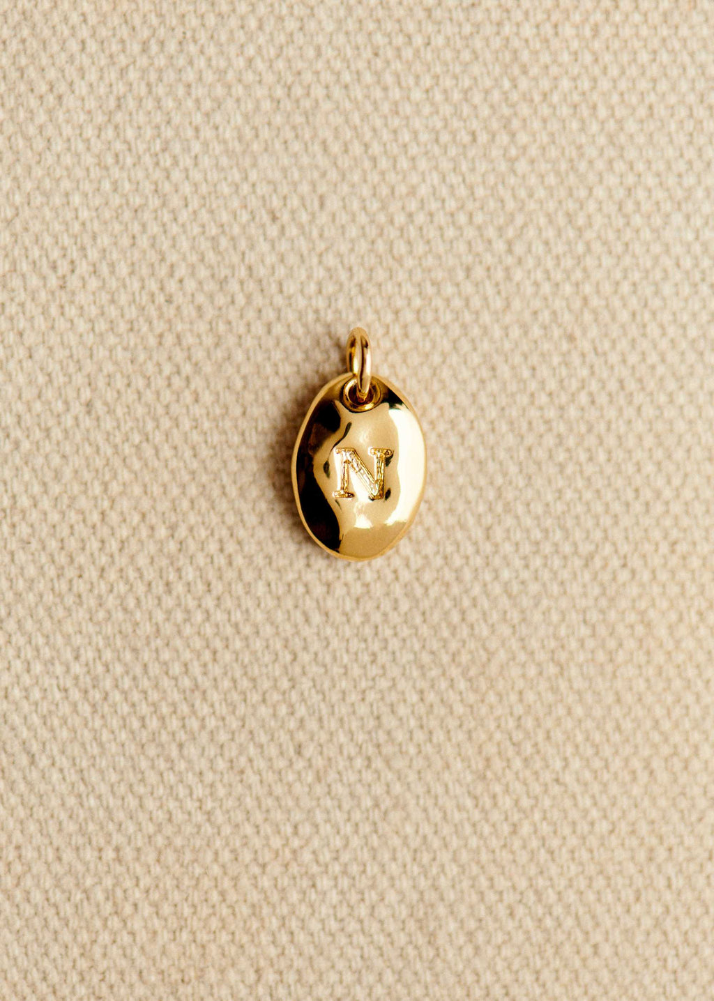 Pendentif Léa - N doré