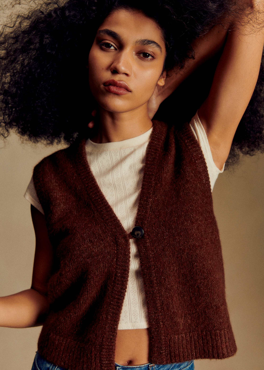 Gilet Maxime - Moka