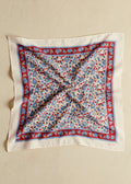Foulard Gaston - Fleurs Vintage Ecru
