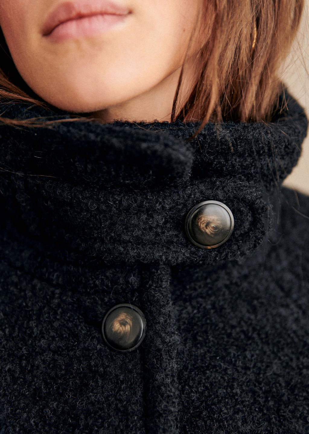 Manteau Léo - Noir