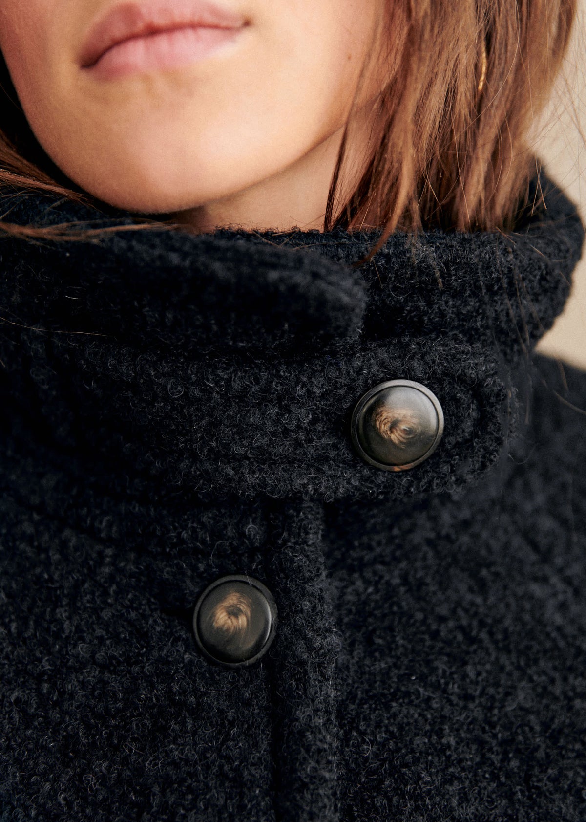 Manteau Léo - Noir