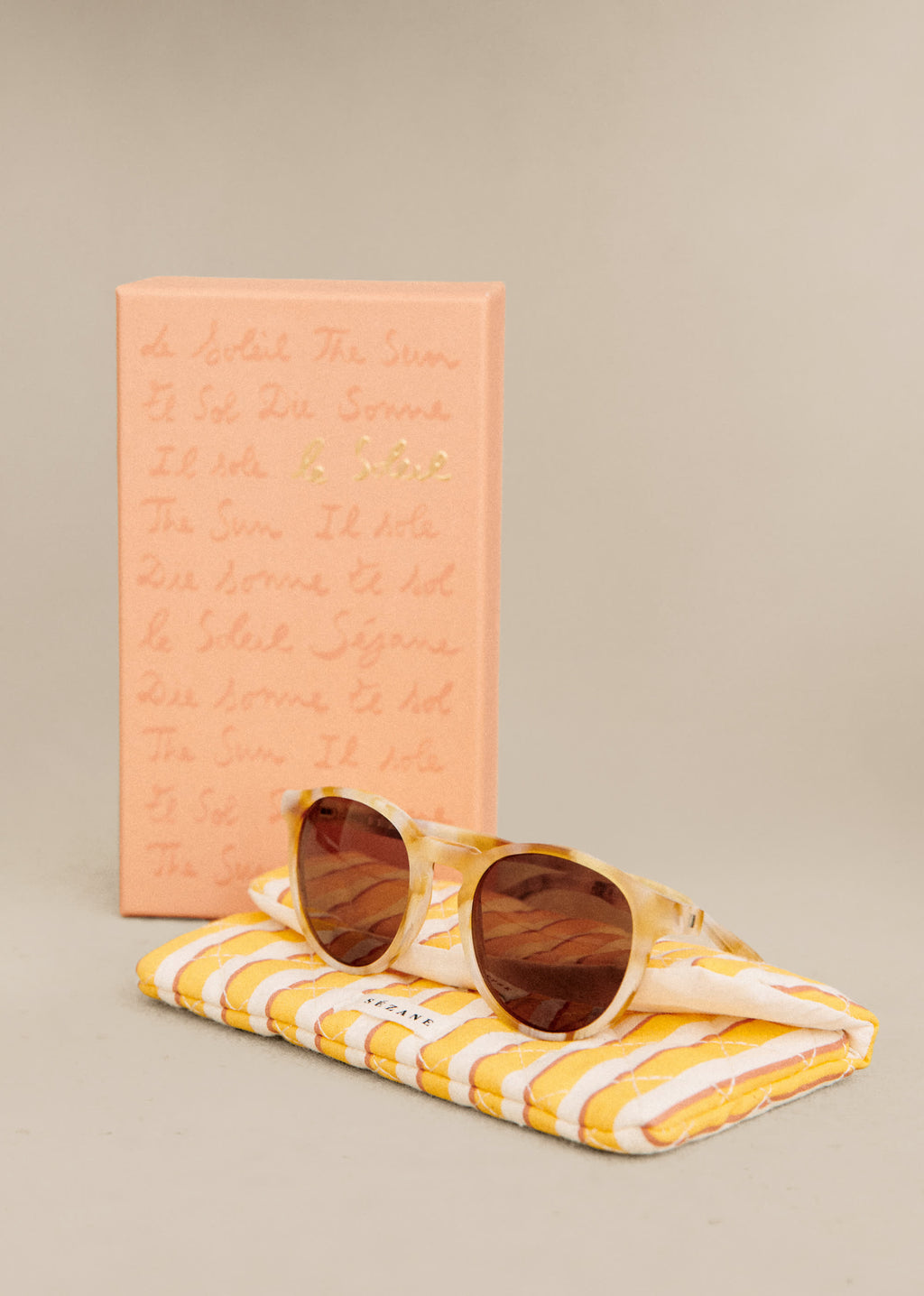Lunettes de soleil Penelope - Écaille Jaune