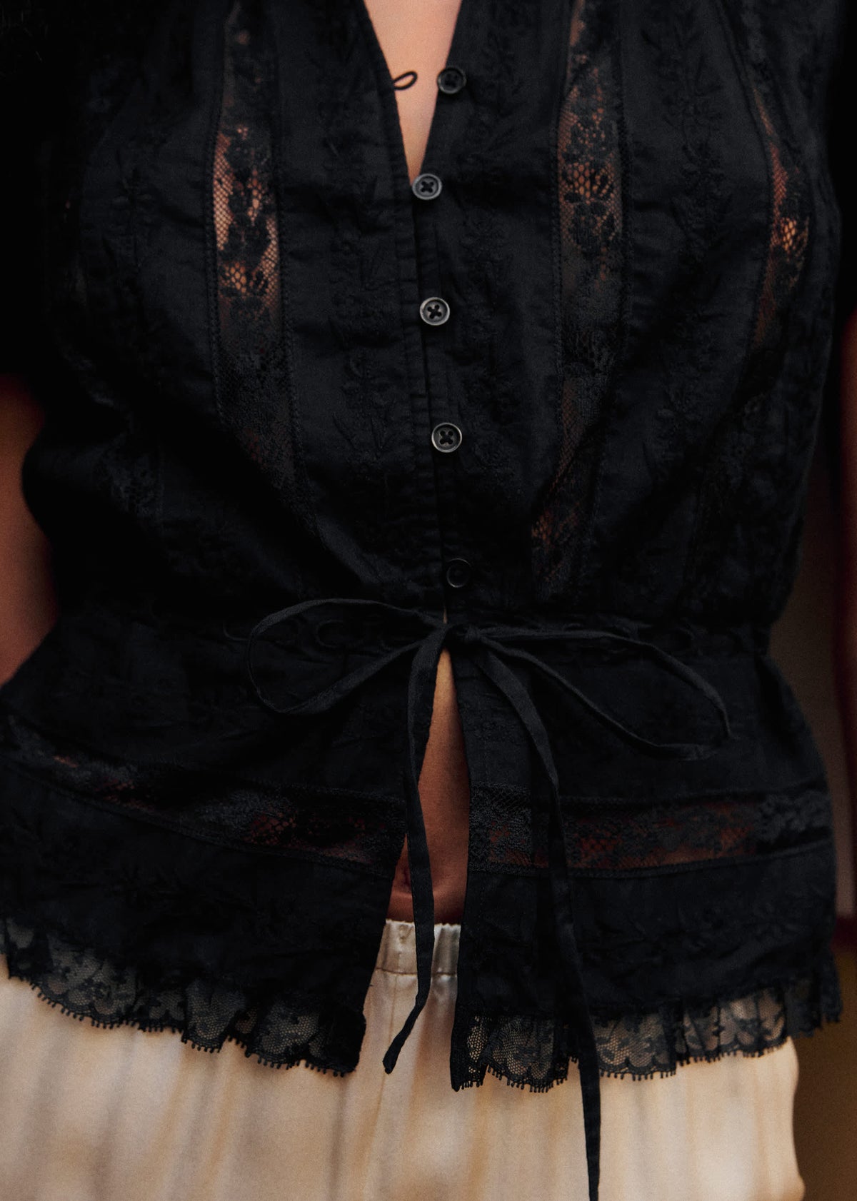 Chemise Shenali - Noir