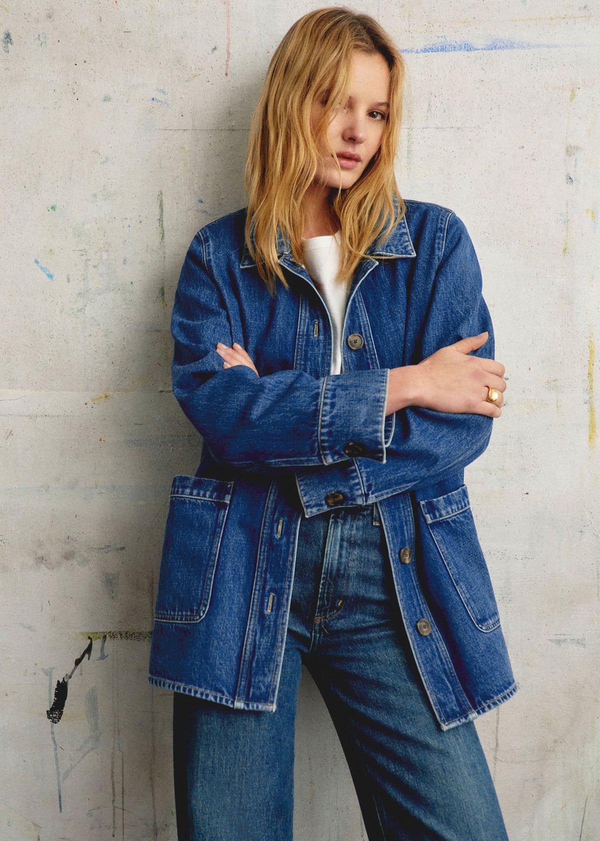 Veste Gabin - Bleu Denim
