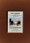 Affiche Le Carré d'Or, Gérard Barthelemy, 1992 - 51,5 x 70,5 cm