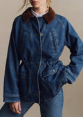 Manteau Edgard - Bleu Denim