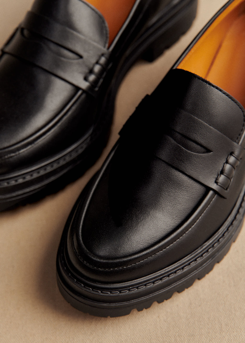 Mocassins Albane - Noir Lisse