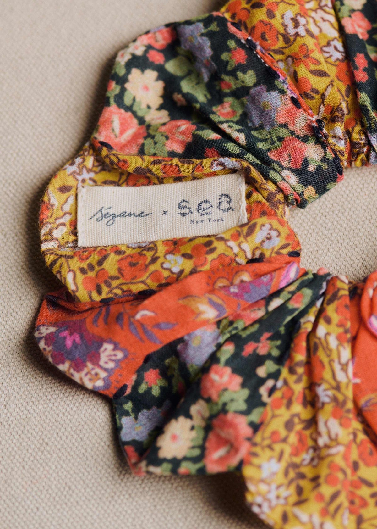 Maxi chouchou - Sézane x Sea NY - Patchwork Woodstock