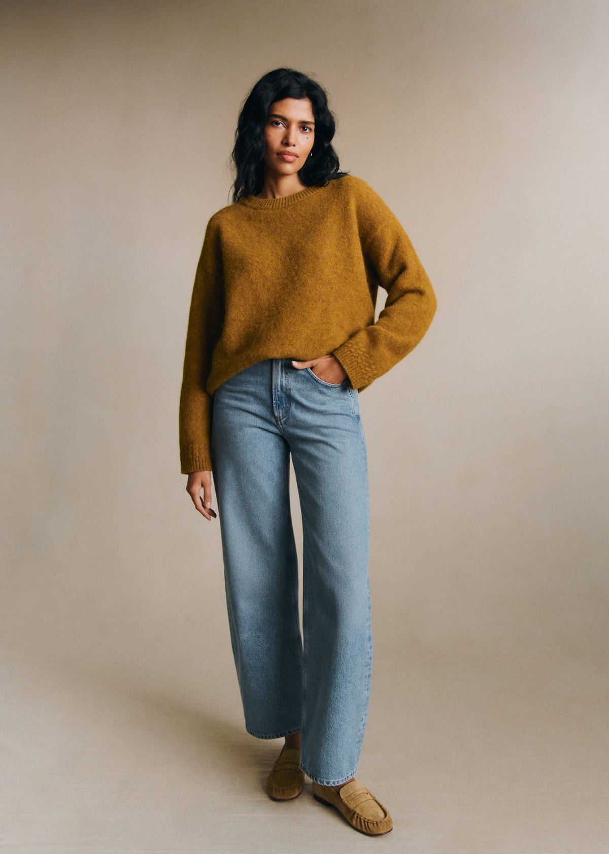 Pull Amiel - Mordoré