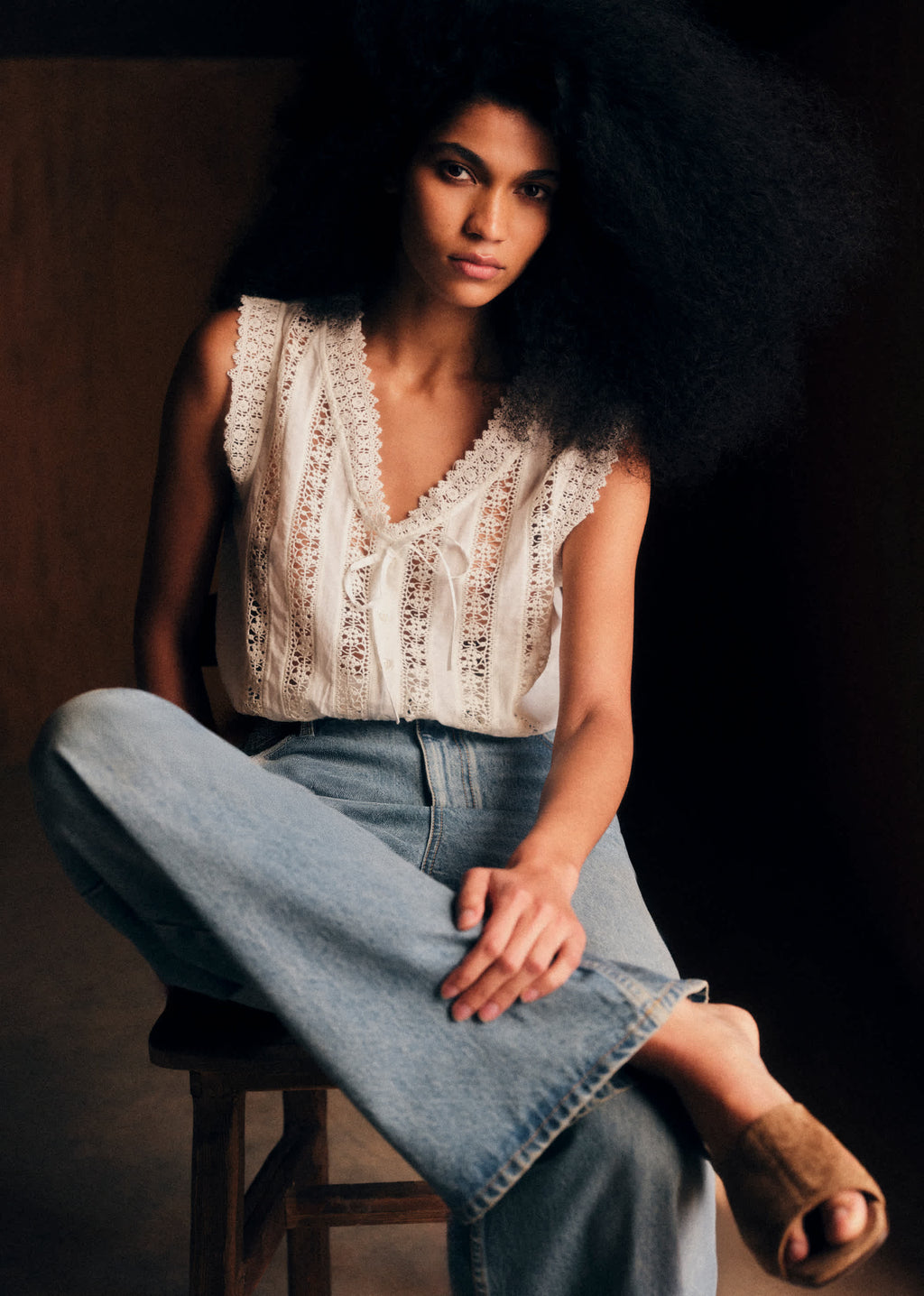 Blouse Loanne - Ecru