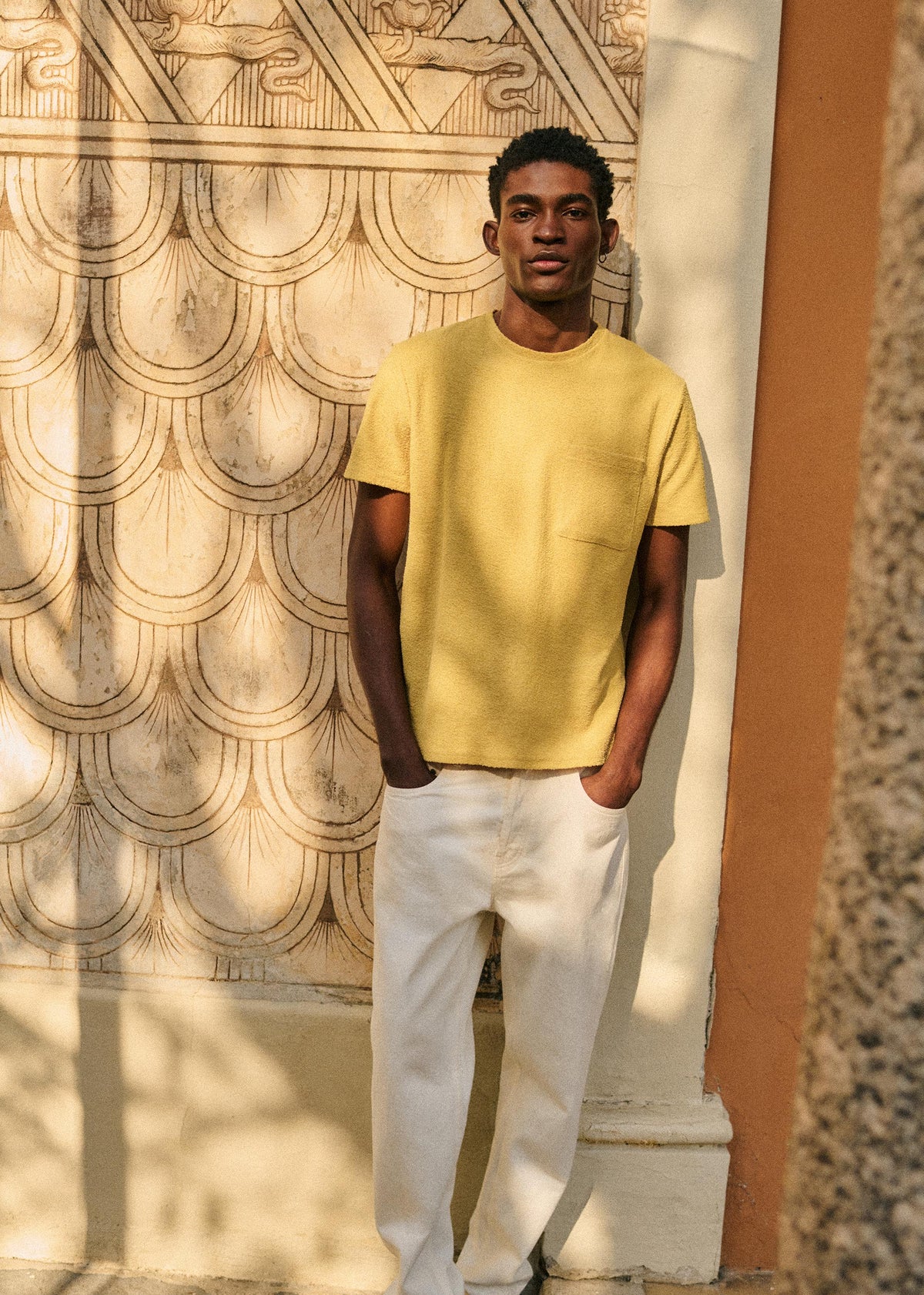 T-Shirt Barlo - Jaune