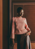 Blouse Tomoe - Dentelle Bois De Rose