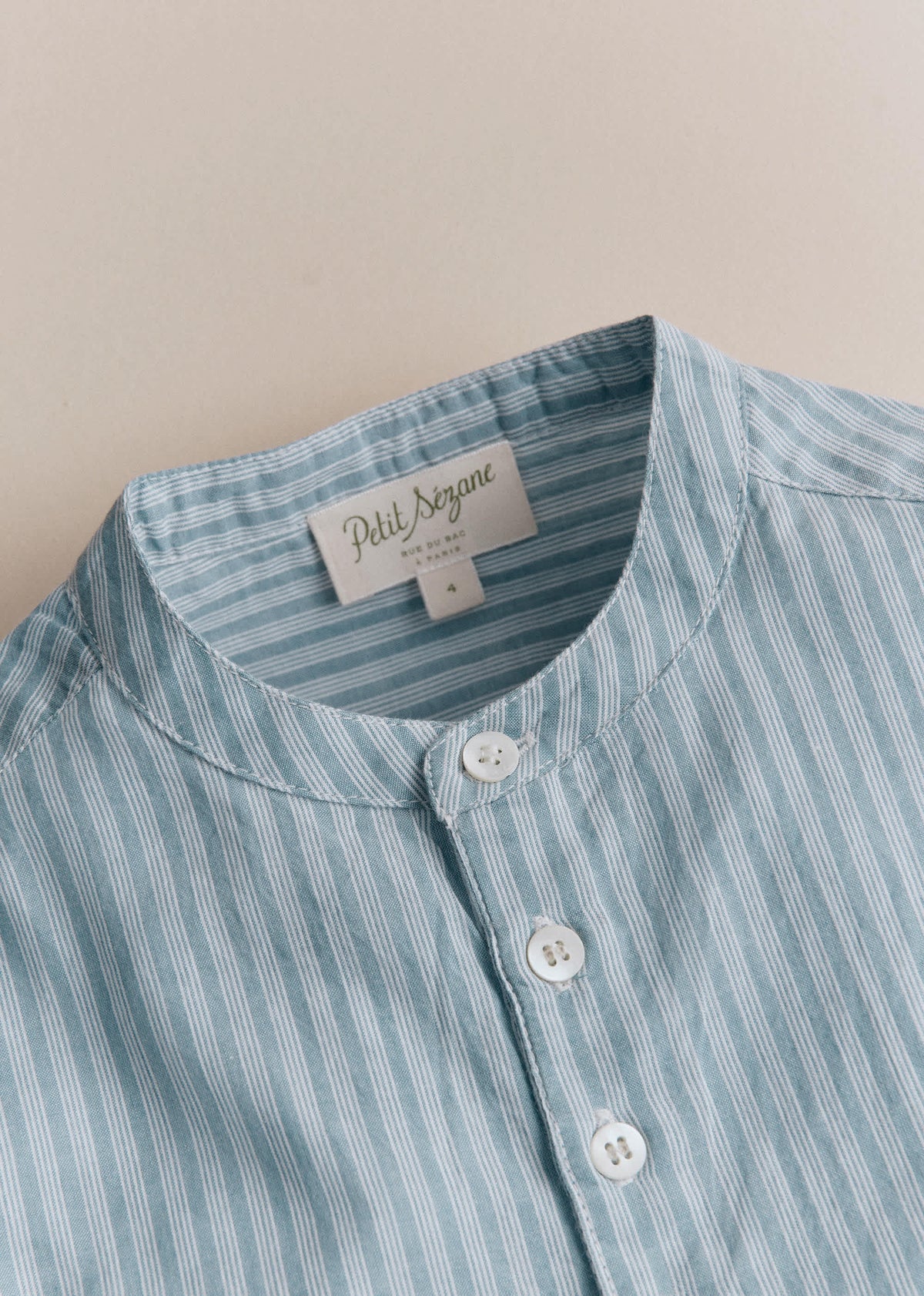 Chemise Marc - Rayures Bleu Ecru