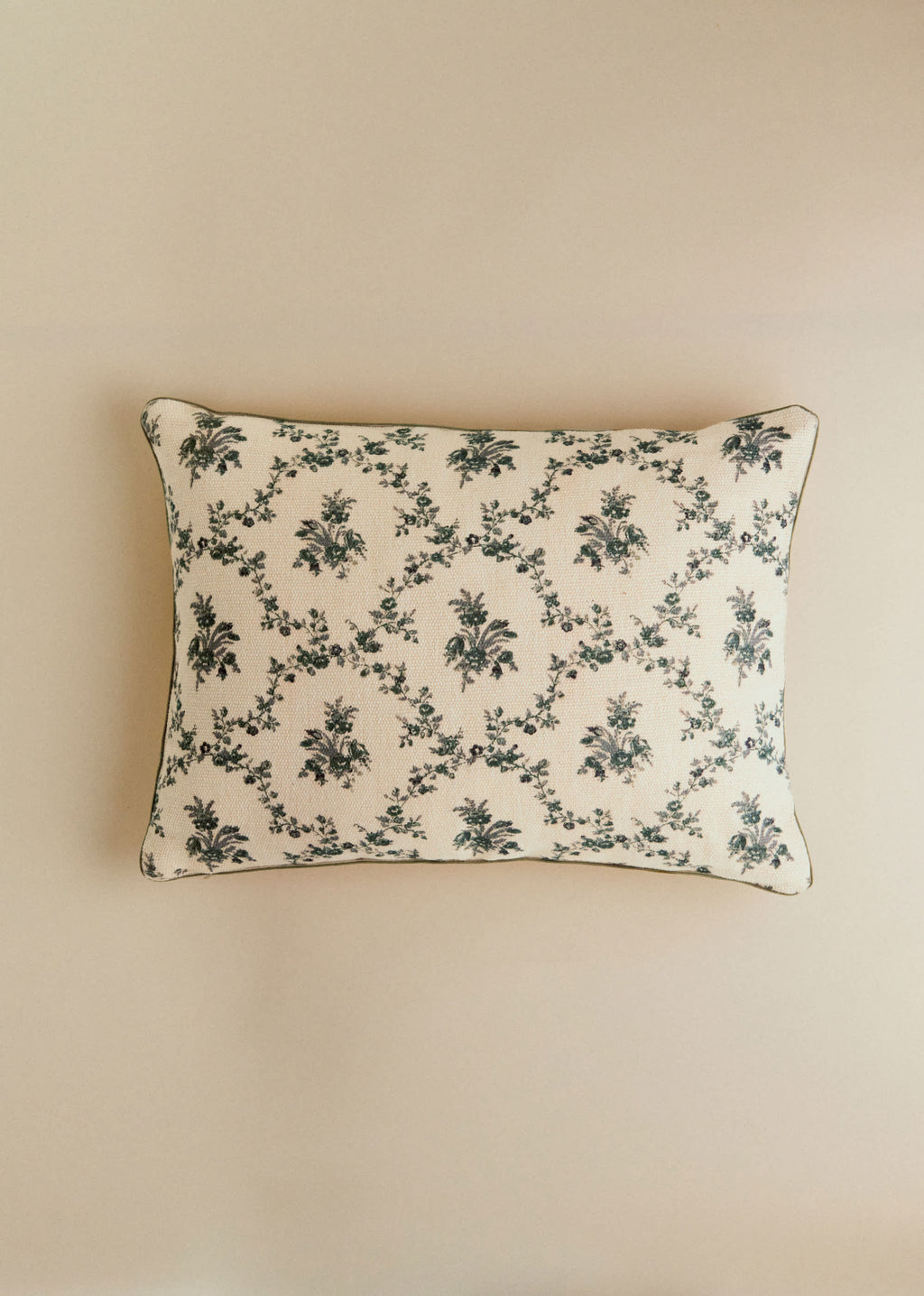 Coussin Imprimé - Grand modèle - Croisillons Bleu