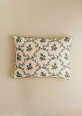 Coussin Imprimé - Grand modèle - Croisillons Bleu