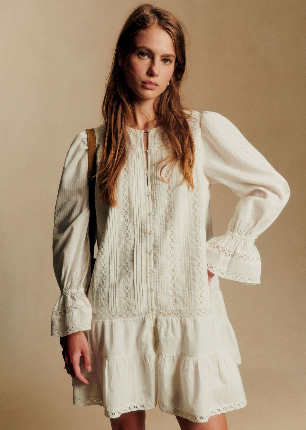 Robe Abigail - Ecru