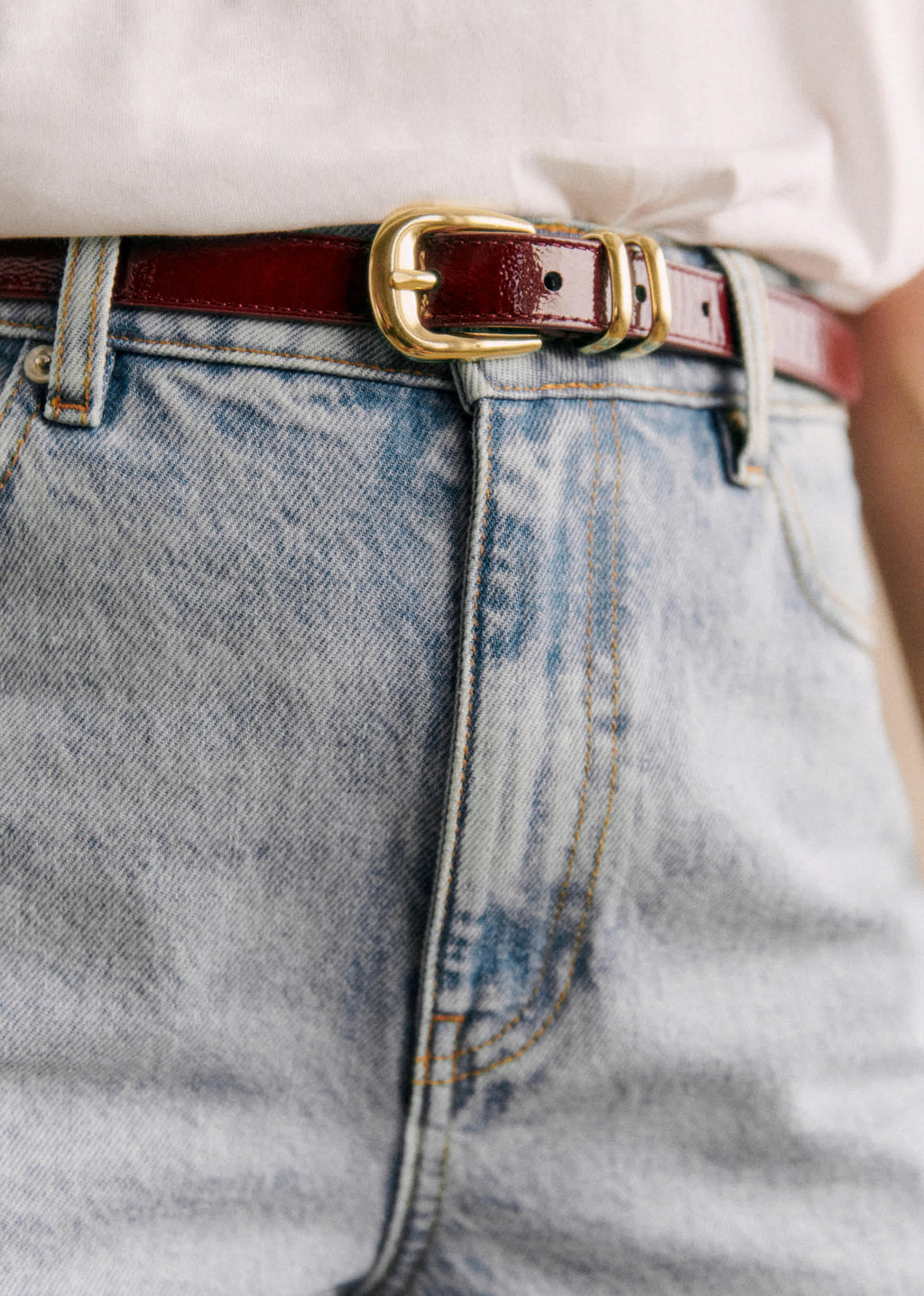 Ceinture Livie - Pourpre Vernis