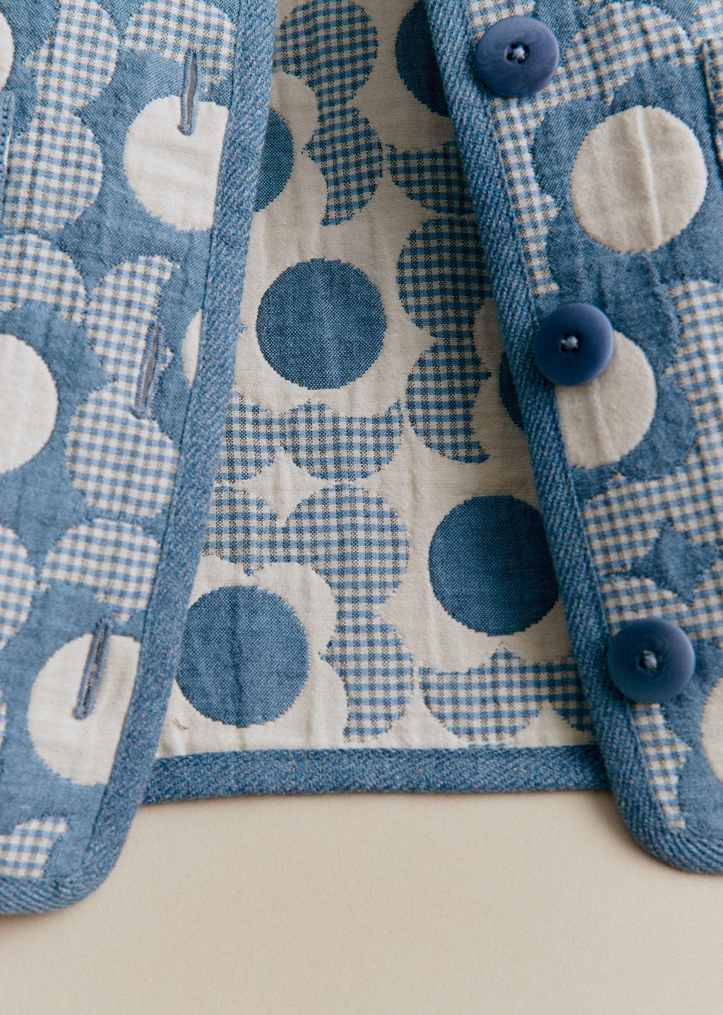 Veste Apolly - Patchwork Fleur Pop