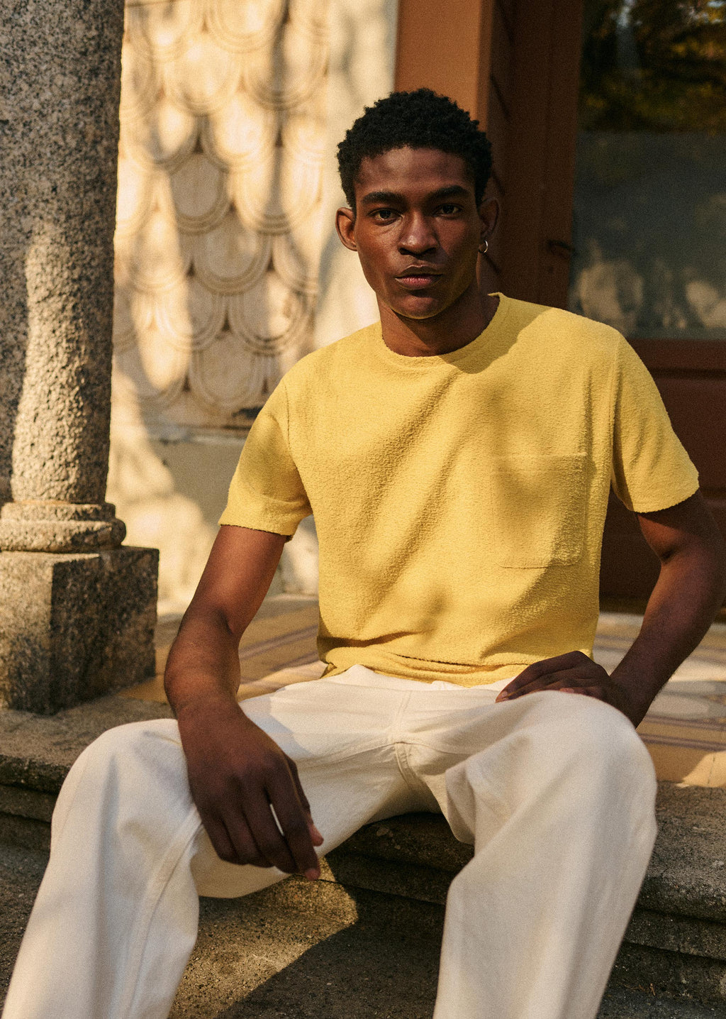 T-Shirt Barlo - Jaune