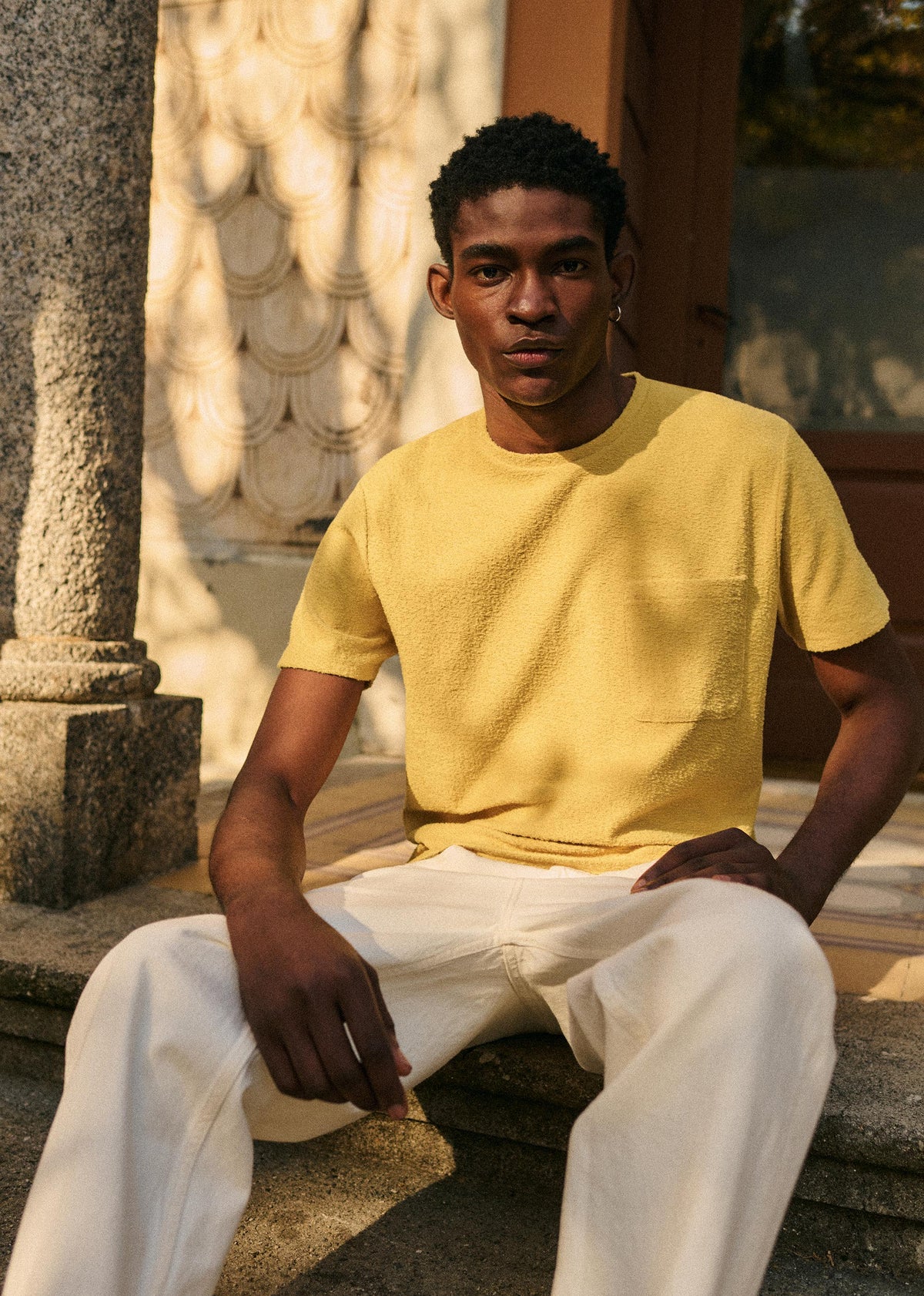 T-Shirt Barlo - Jaune