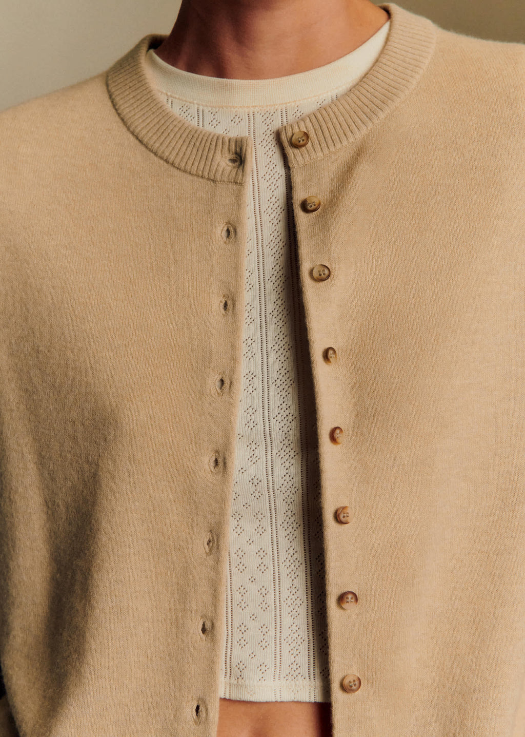 Gilet Lisa - Naturel