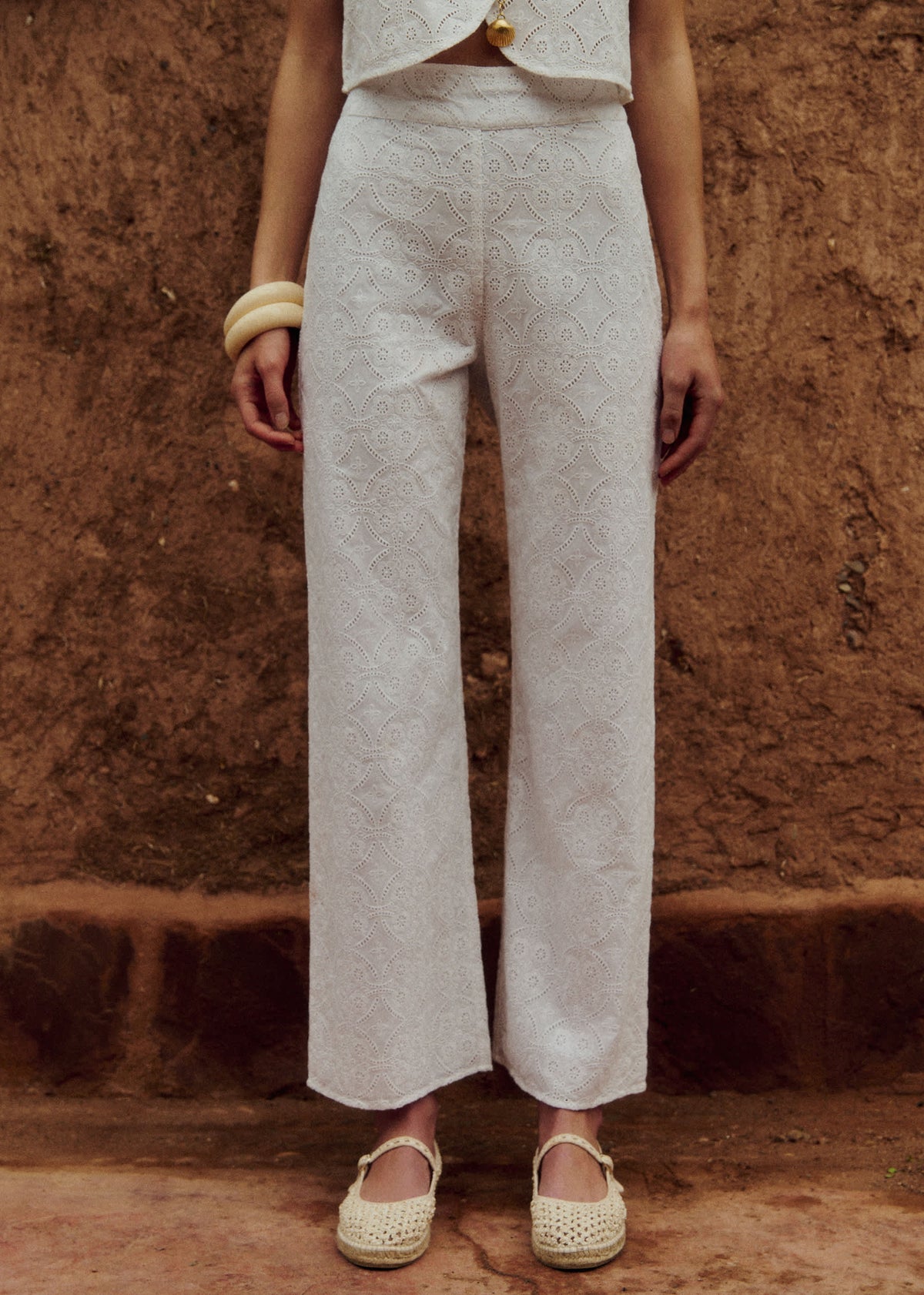 Pantalon Fausto - Caltha Ecru