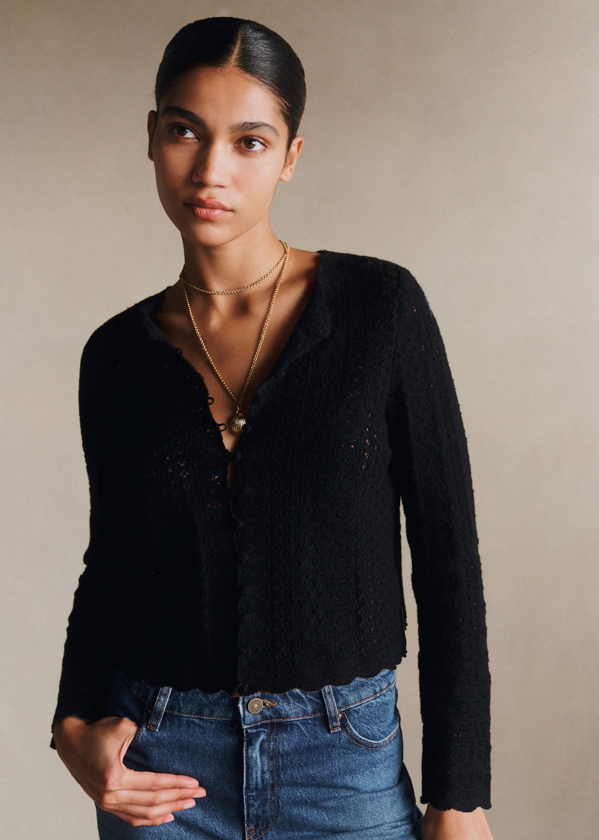 Gilet Noelie - Noir