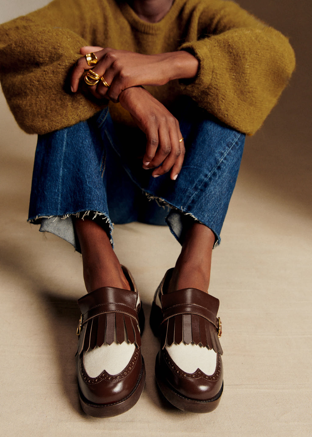 Mocassins Low Sallie - Choco Multi