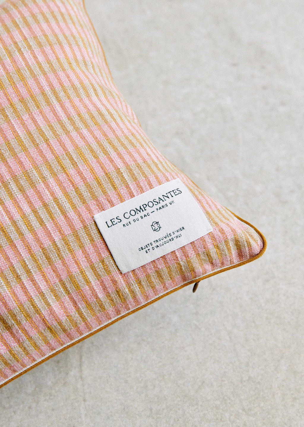 Coussin Tissé Pianissimo - Petit modèle - Blush