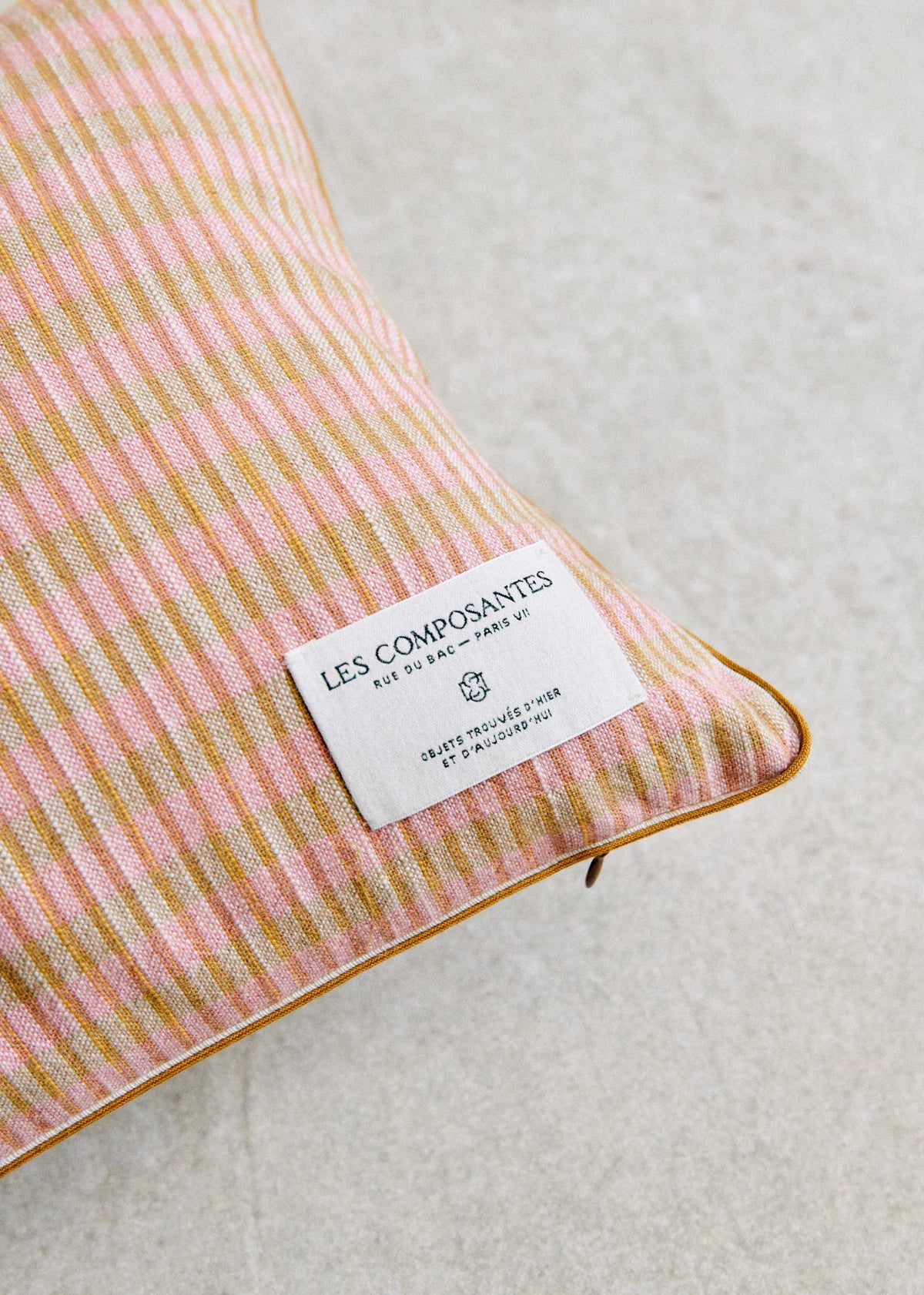 Coussin Tissé Pianissimo - Petit modèle - Blush