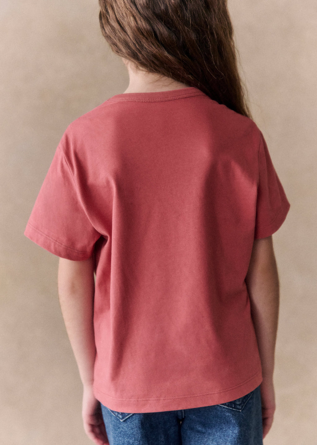 T-Shirt La Chamade - Bois de Rose / Bordeaux