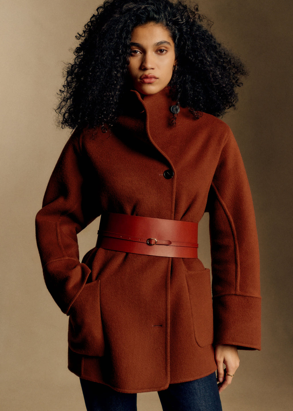 Manteau Rafael - Ecureuil