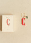 Porte-Clé Abécédaire - Lettre C - Rouge