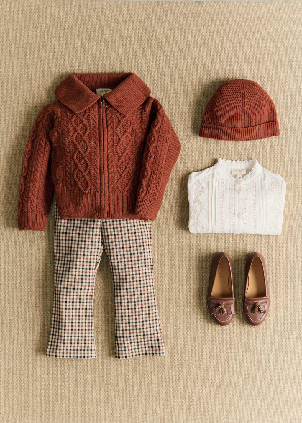 Cardigan César - Caramel