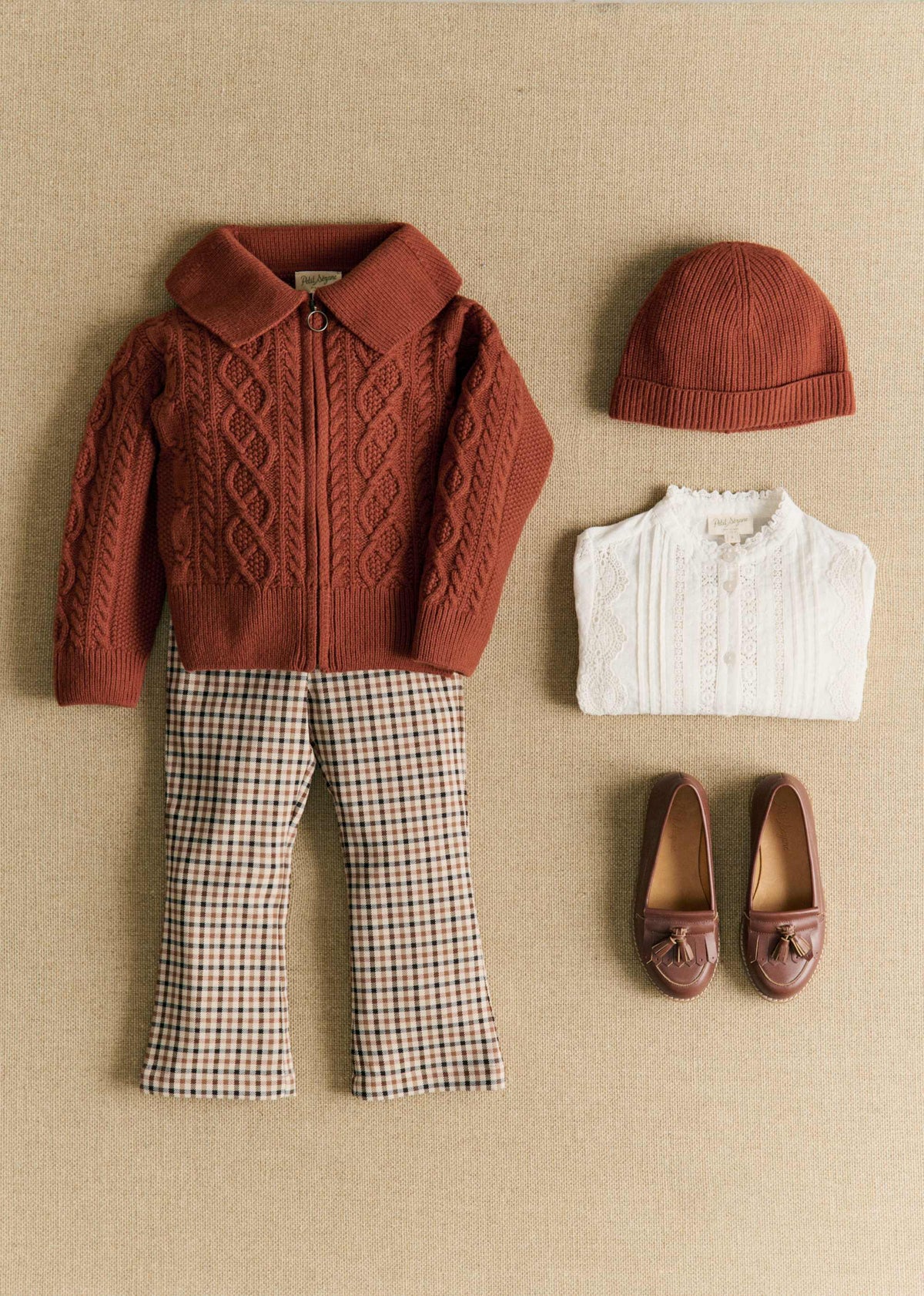 Cardigan César - Caramel