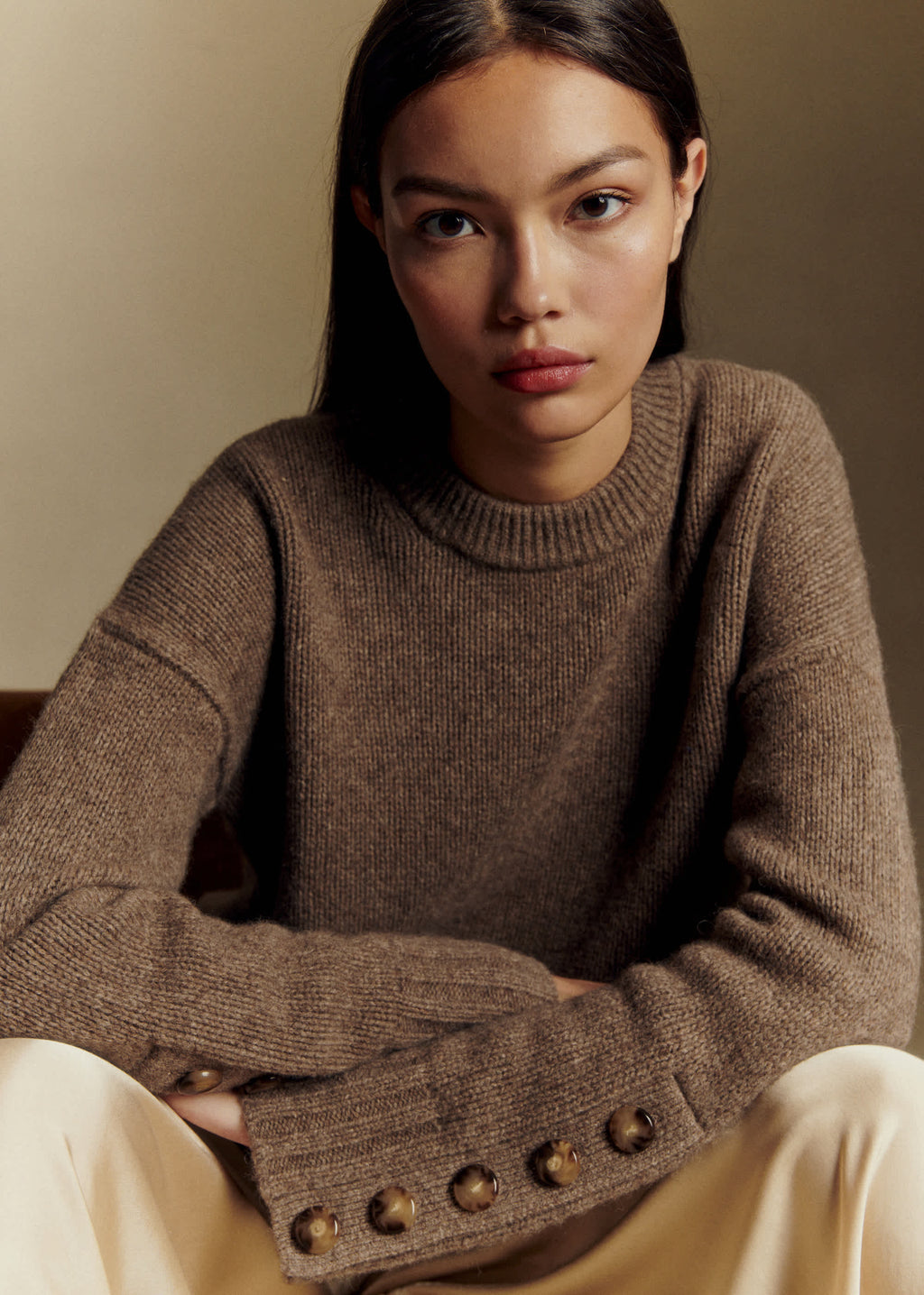 Pull Dylan - Taupe Foncé