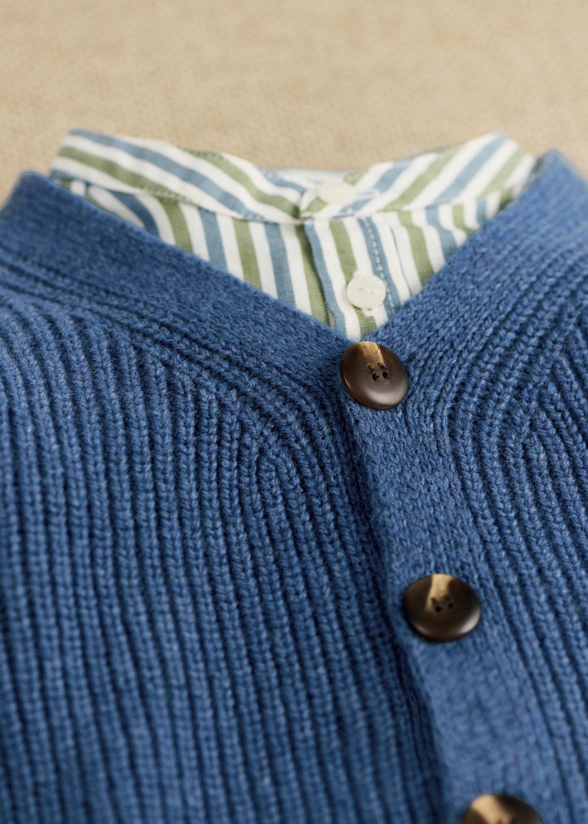 Gilet Nuno - Bleu Chiné