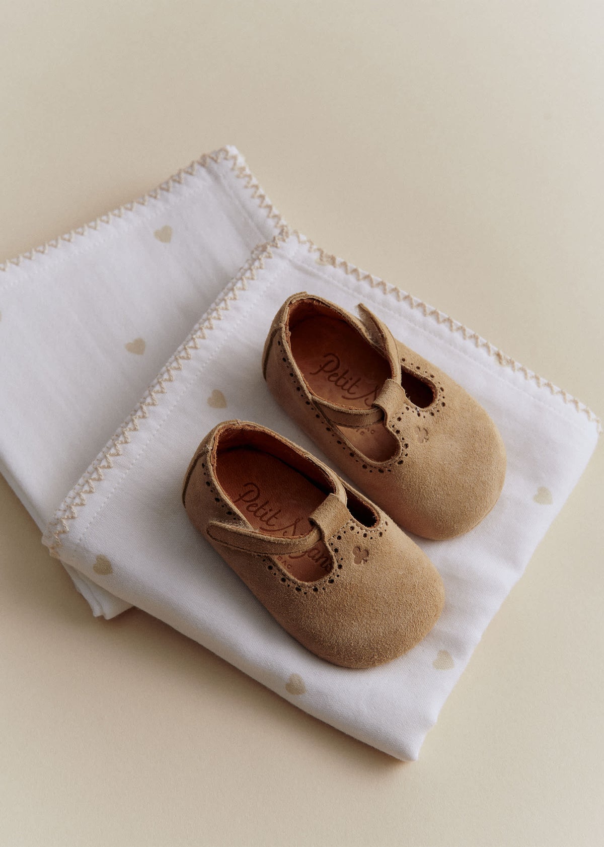 Chaussons Merveille - Daim Sable
