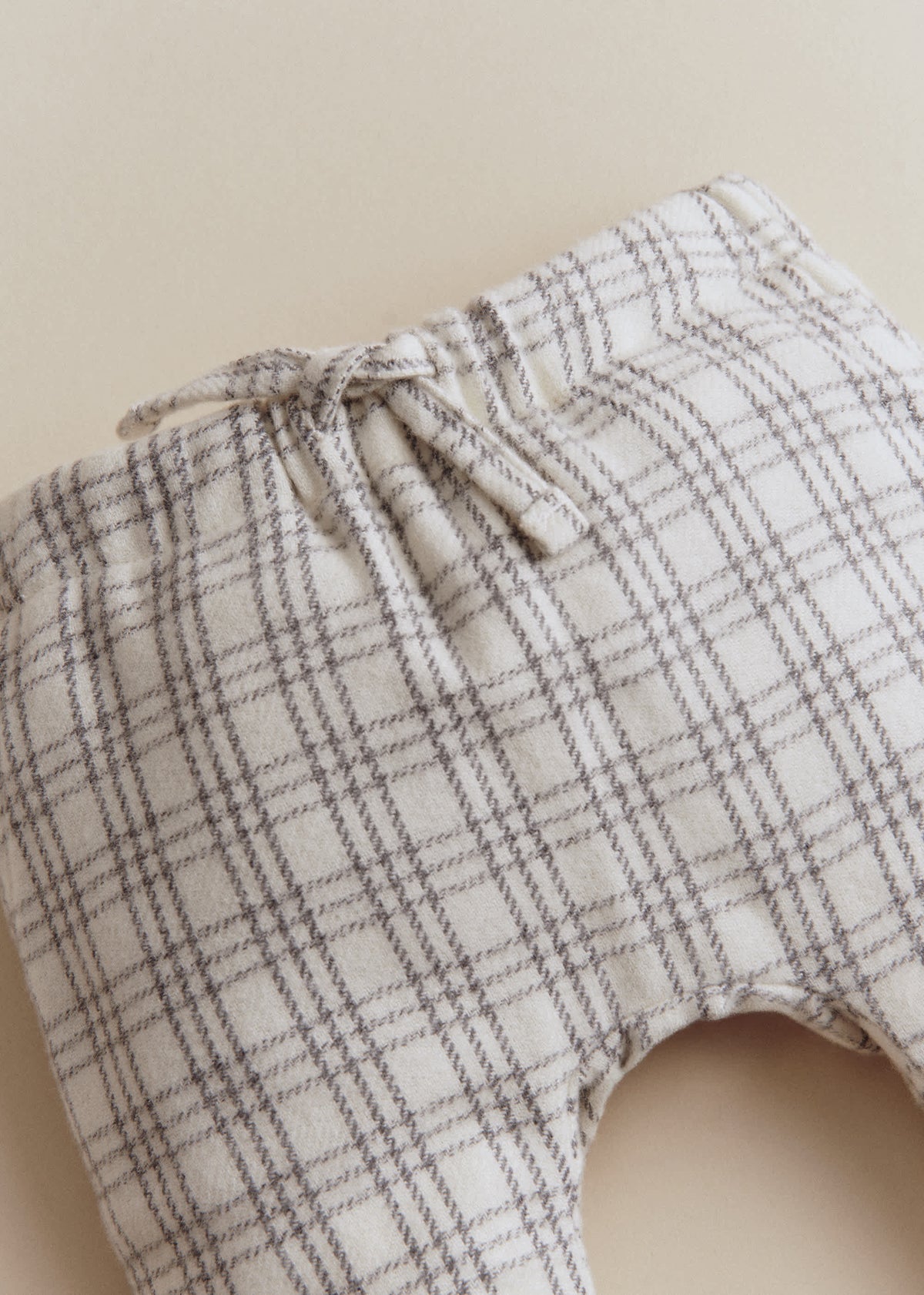 Pantalon Gus - Carreaux Gris Doux
