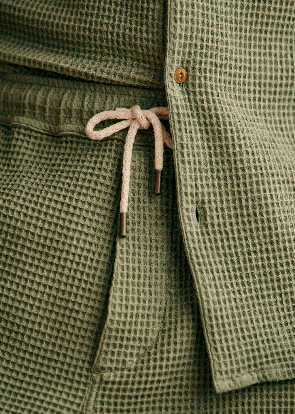 Short Priam Gaufré - Vert