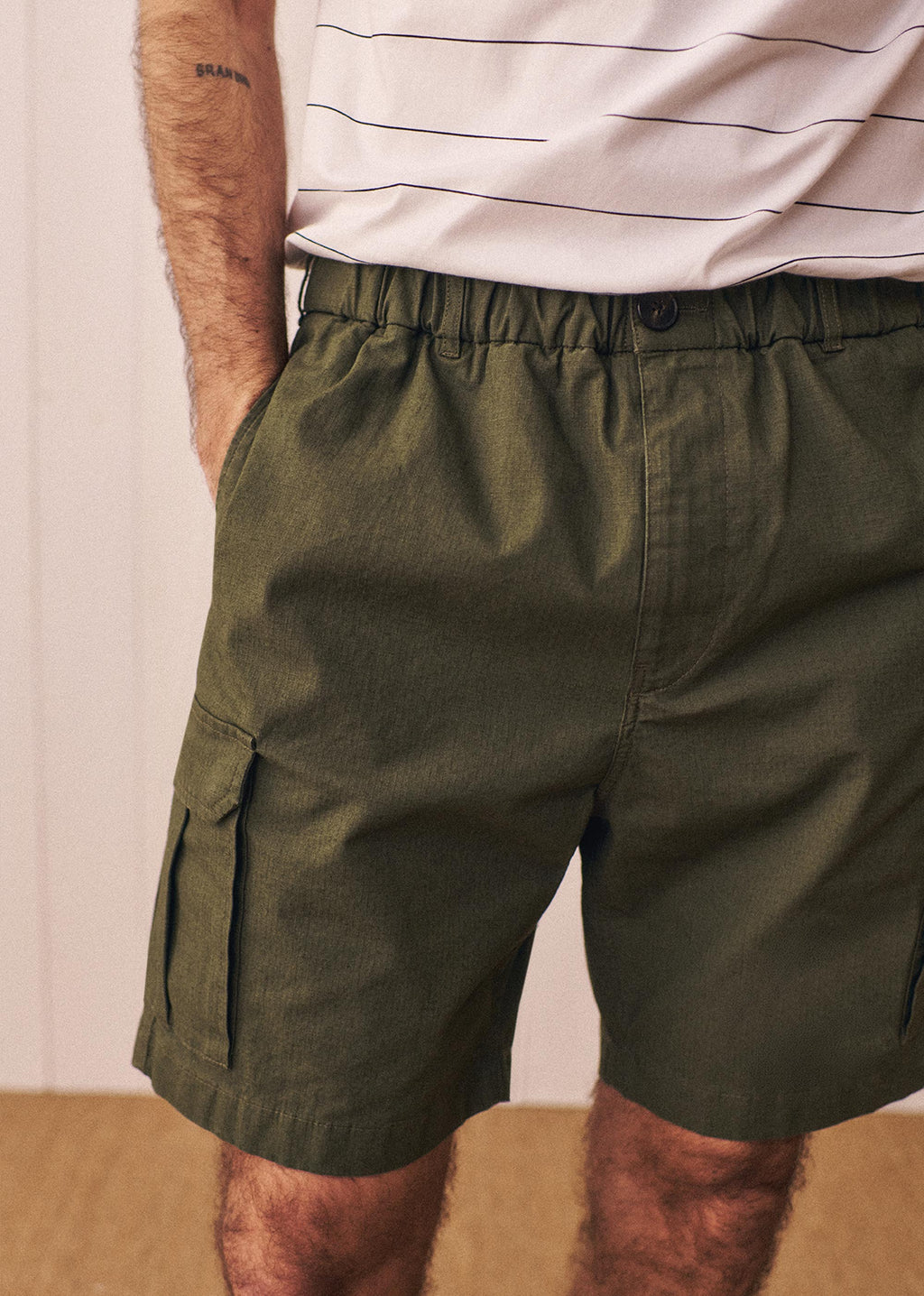 Short Yaden - Kaki