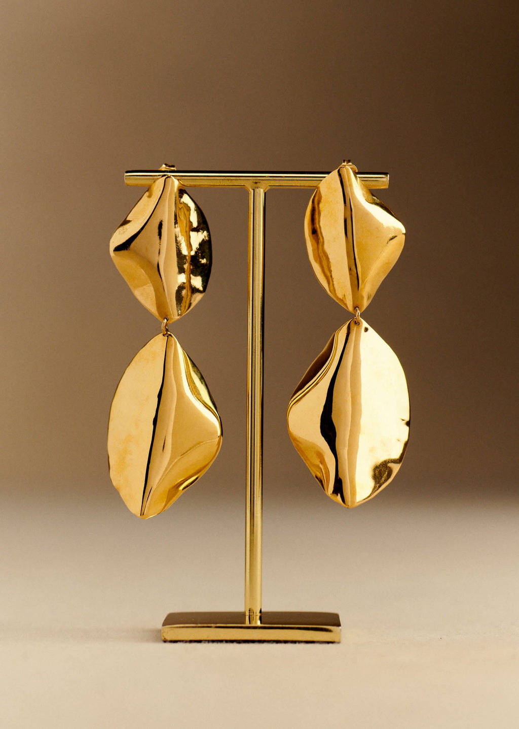 Boucles d'oreilles Victoria - Doré
