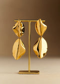 Boucles d'oreilles Victoria - Doré